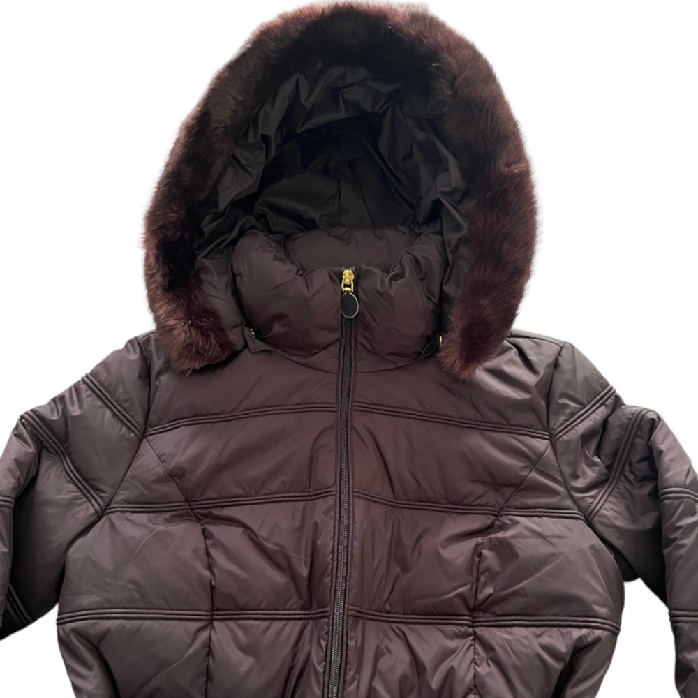 NWOT Tahari Mali Puffer Coat - Picture 5 of 15